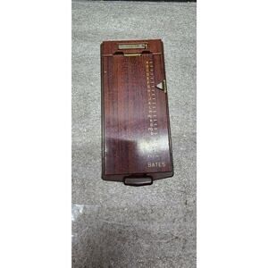 Vintage Bates List Finder Model A Flip-Up Address/Phone *NEVER USED* Box 4